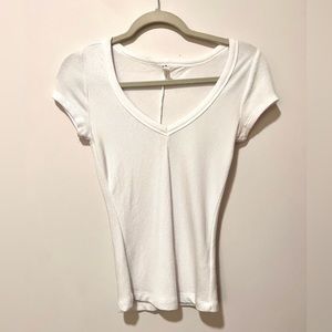 Free People White Top
